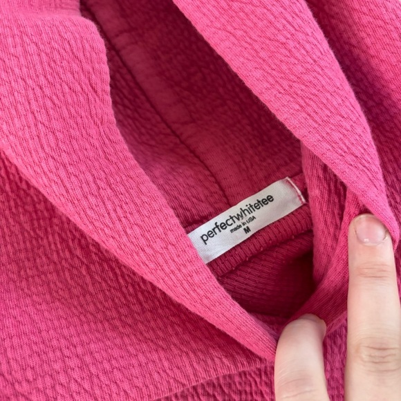 Perfectwhitetee Bonham Thermal Hoodie - Picture 4 of 5